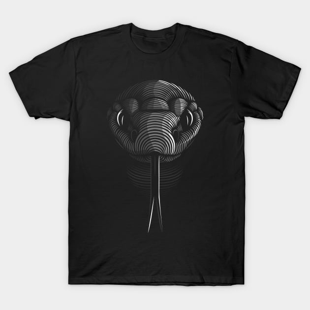 Snake lines T-Shirt by albertocubatas